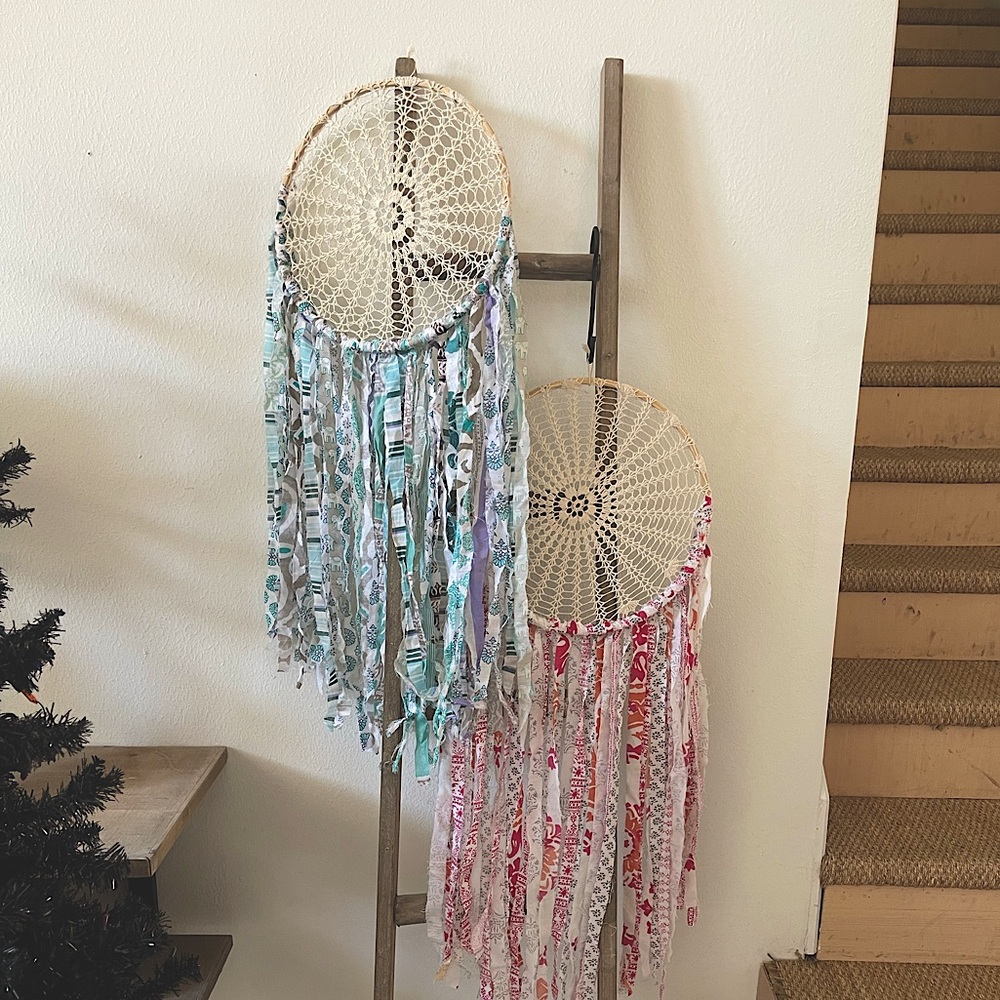Set of 2 BOHO Wind Catcher Wall Hanging‎